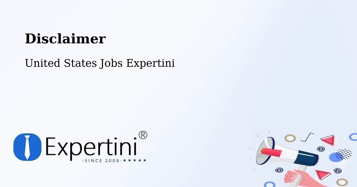Disclaimer – Blacksburg - United States Jobs Expertini
